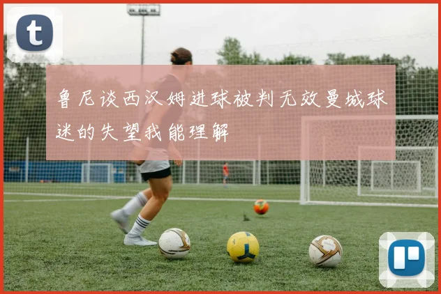 鲁尼谈西汉姆进球被判无效曼城球迷的失望我能理解